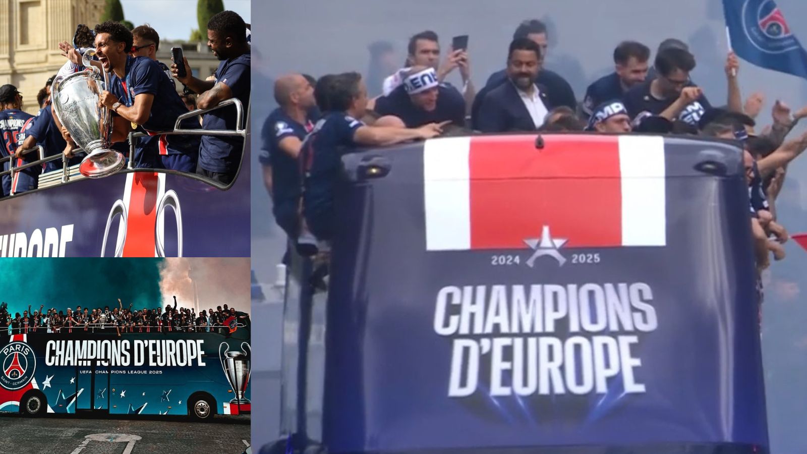 UCL Winners Return Home | ABnewz