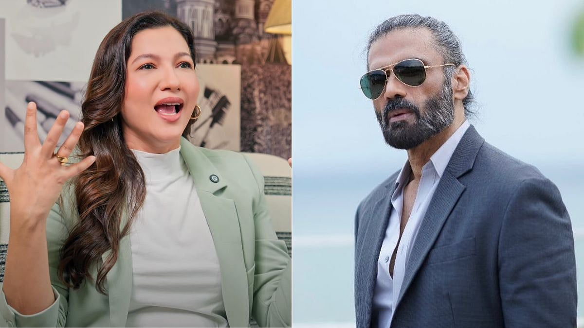 Gauahar Khan Slams Suniel Shetty for Spreading Misinformation | ABnewz